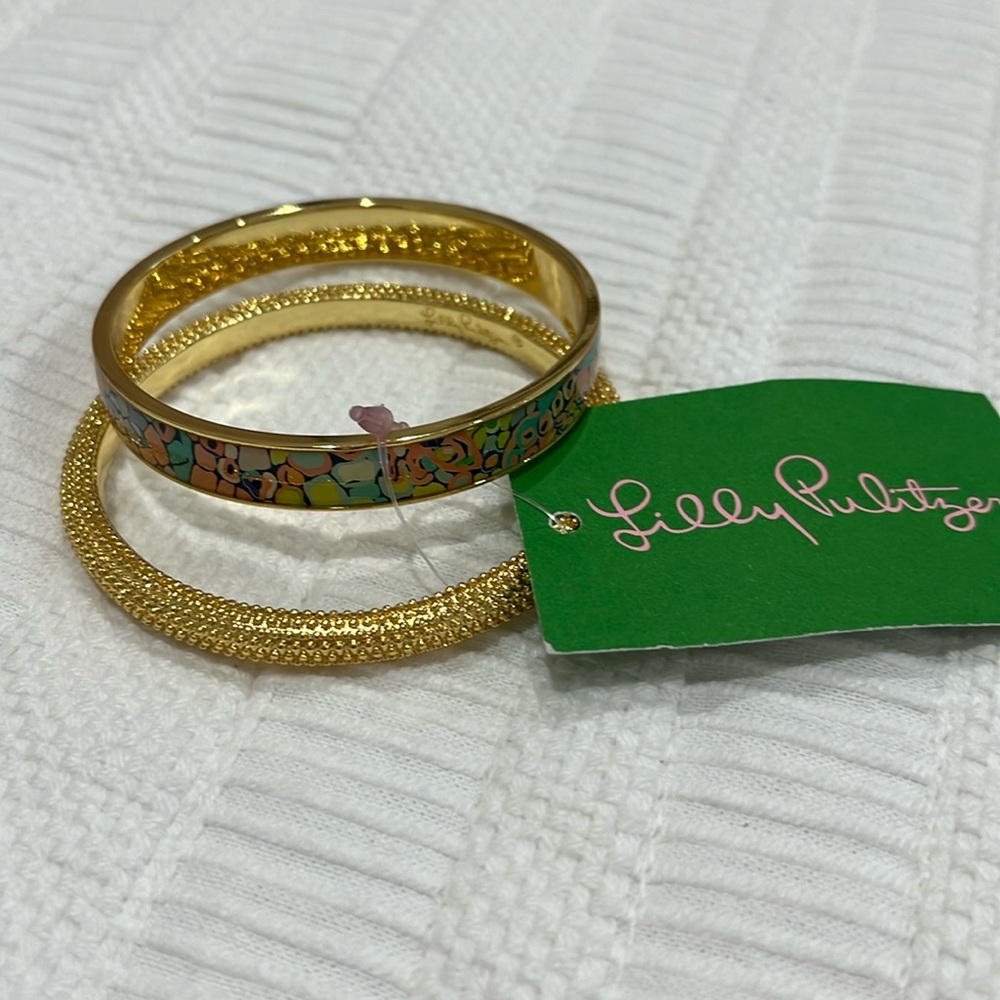 NWT Lilly Pulitzer bangle set